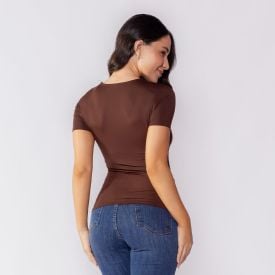 Blusa Feminina Em Poliamida Patricia Foster