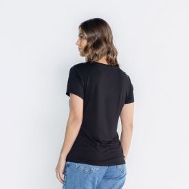 Blusa Feminina De Viscose Com Decote Em V Patricia Foster