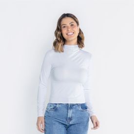 Blusa Feminina Manga Longa De Microfibra Patricia Foster