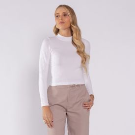 Blusa Feminina Manga Longa Sem Costura Boby Blues