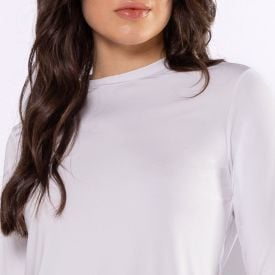 Blusa Térmica Feminina Segunda Pele Scream Branco