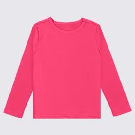 Blusa T&eacute;rmica Infantil Menina 4 a 10 Anos Marmelada