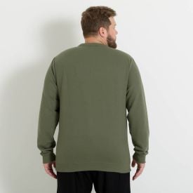 Blusão Com Estampa Marc Alain Plus Verde