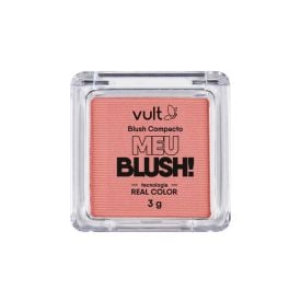 Blush Compacto Meu Blush! Rosa Matte Vult 3G - Meu Blush! Rosa Matte