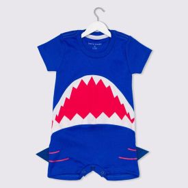 Body de Bebê Interativo Tubarão Yoyo Baby