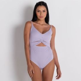 Body Sem Bojo Em Ribana Canelada Camila Moretti Lilas
