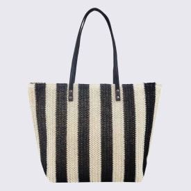 Bolsa de Praia Totebag Listrada Alice Palucci - Preto