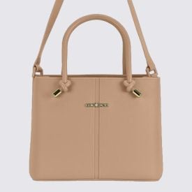 Bolsa Feminina Transversal Moleca - Bege