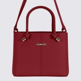 Bolsa Feminina Transversal Moleca - Cereja