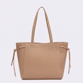 Bolsa Feminina Tote Bag Alice Palucci Taupe