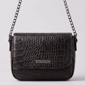 Bolsa Feminina Transversal Patricia Foster - PRETO U