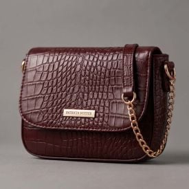 Bolsa Feminina Transversal Patricia Foster - CEREJA U