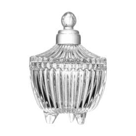 Bomboniere Com Pé Carrossel Lyor - Cristal