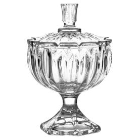 Bomboniere Com Pé L’Hermitage 24Cm - Vidro