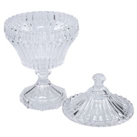 Bomboniere Com Pé Lyor Renaissance 20Cm - Transparente