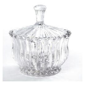 Bomboniere De Vidro Mônaco Havan Casa 820Ml - Transparente