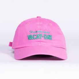 Boné Feminino Bordado Vacay Day Boby Blues - Rosa Chiclete