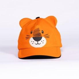Boné Infantil Menino 1 a 3 Anos Tigre Yoyo Kids - Laranja