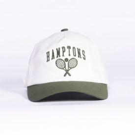 Boné Infantil Menino 4 a 10 Anos Hamptons Hot Dog - Off White