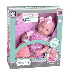Boneca Baby Ley Menina Cotipl&aacute;s