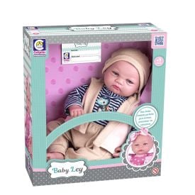 Boneca Baby Ley Menino Cotipl&aacute;s
