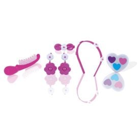 Boneca Busto Nancy Hair Com Acessórios Super Toys - Rosa