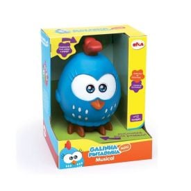 Boneca Galinha Pintadinha Musical 1044 Elka - Azul