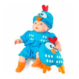 Boneca Mini Baby Galinha Pintadinha 5604 Roma - Azul