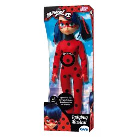Boneca Miraculous Ladybug Musical 1864 Baby Brink - Vermelho