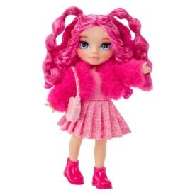 Boneca Rainbow High Littles Dolls m Brinq  - Pink