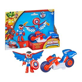 Boneco e Veículo Homem de Ferro e Seus Amigos Marvel Habro - Sortido