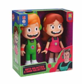 Bonecos Gato Galáctico E Duda Galáctica Divertoys - 8241