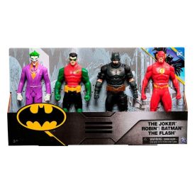 Bonecos Turma Do Batman Sunny Brinquedos 4 Peças - 4180