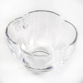 Bowl De Sobremesa Vidro Butterfly Wolff 350Ml - Transparente