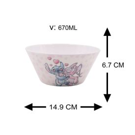 Bowl Melamina Disney Stitch 670Ml - Angel e Stitch