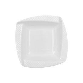 Bowl Quadrado Melamina Diamond Havan Casa 600Ml - Branco