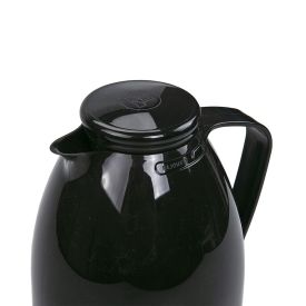 Bule Com Infusor Termolar Luna 1 Litro - Preto