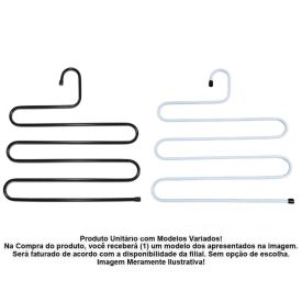 Cabide para Calças Metal 35Cm Clink - Sortido