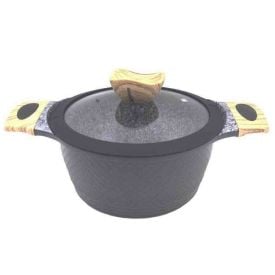 Caçarola com Tampa Indução Havan Casa 20Cm - Granito