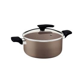 Caçarola Milazzo Tramontina Alumínio Starflon 20Cm - Milazzo Amêndoa