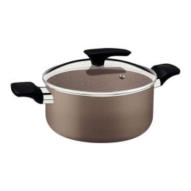 Caçarola Milazzo Tramontina Alumínio Starflon 28Cm - Amêndoa
