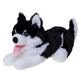 Cachorro de Pelúcia Husky Siberiano Bichinhos Carinho - 616