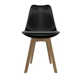 Cadeira 84 Cm Saarinen Havan Casa - Preto