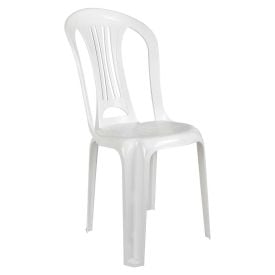 Cadeira De Plástico Empilhável Bistro Mor - Branco