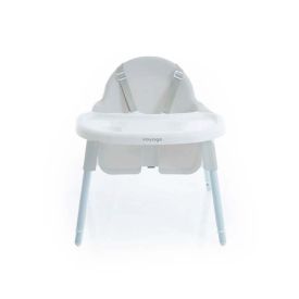 Cadeira De Refeição Macaron Voyage - Cinza Claro