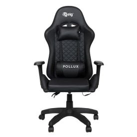 Cadeira Gamer Rgb Pollux Com Apoio Cervical Elg Braço 3D