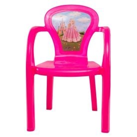Cadeira Infantil Decorada Princesas Usual Plastic - 272