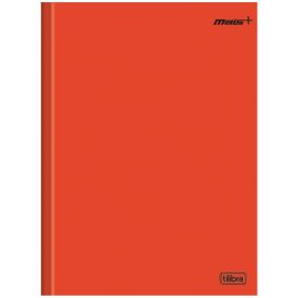 Caderno Brochura 1 Matéria 1/4 D+ Vermelho 96 Folhas Tilibra - 116734
