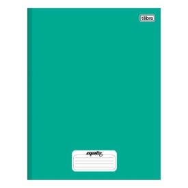 Caderno 1 Matéria Costurado Verde Mais 96 Folhas Tilibra - 116793