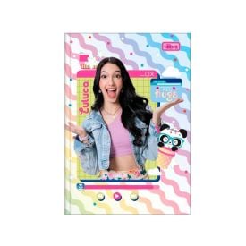 Caderno Brochura Capa Dura 1/4 Luluca 80 Folhas Tilibra - Sortido